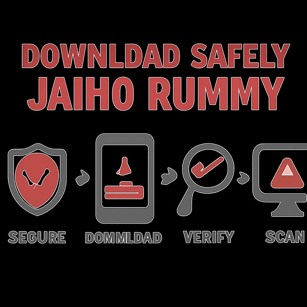 Illustration for Download Jaiho Rummy Safely