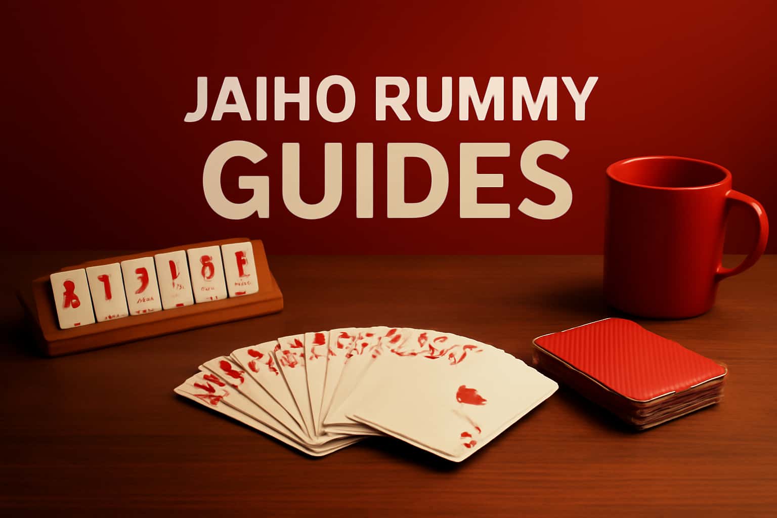 A visual representation of Jaiho Rummy guides, showcasing the app's features.