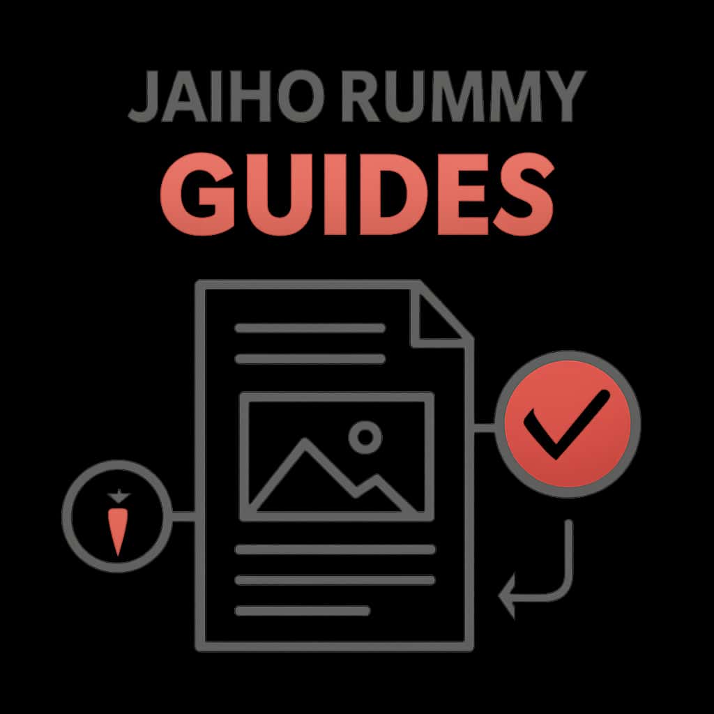 An educational diagram regarding Jaiho Rummy installation process.
