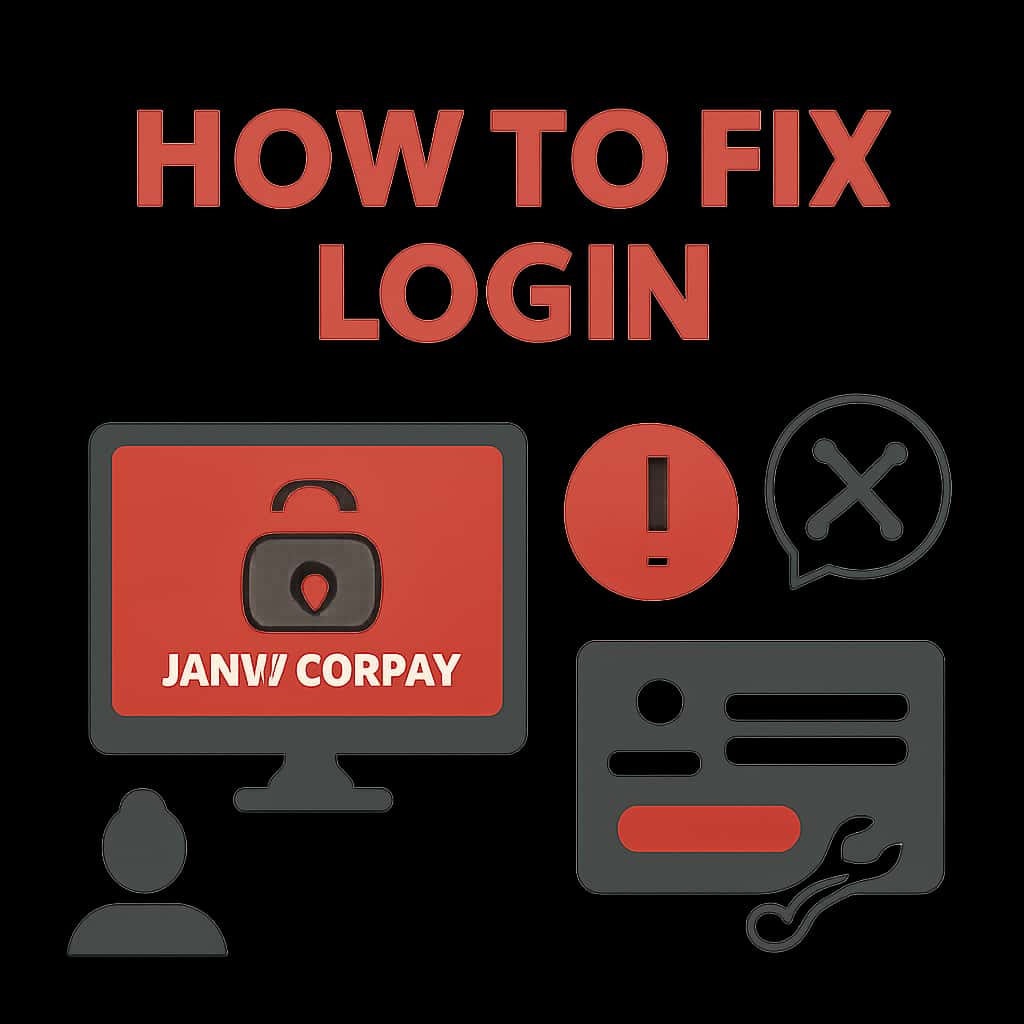 Diagram illustrating steps to troubleshoot login issues in Jaiho Rummy.