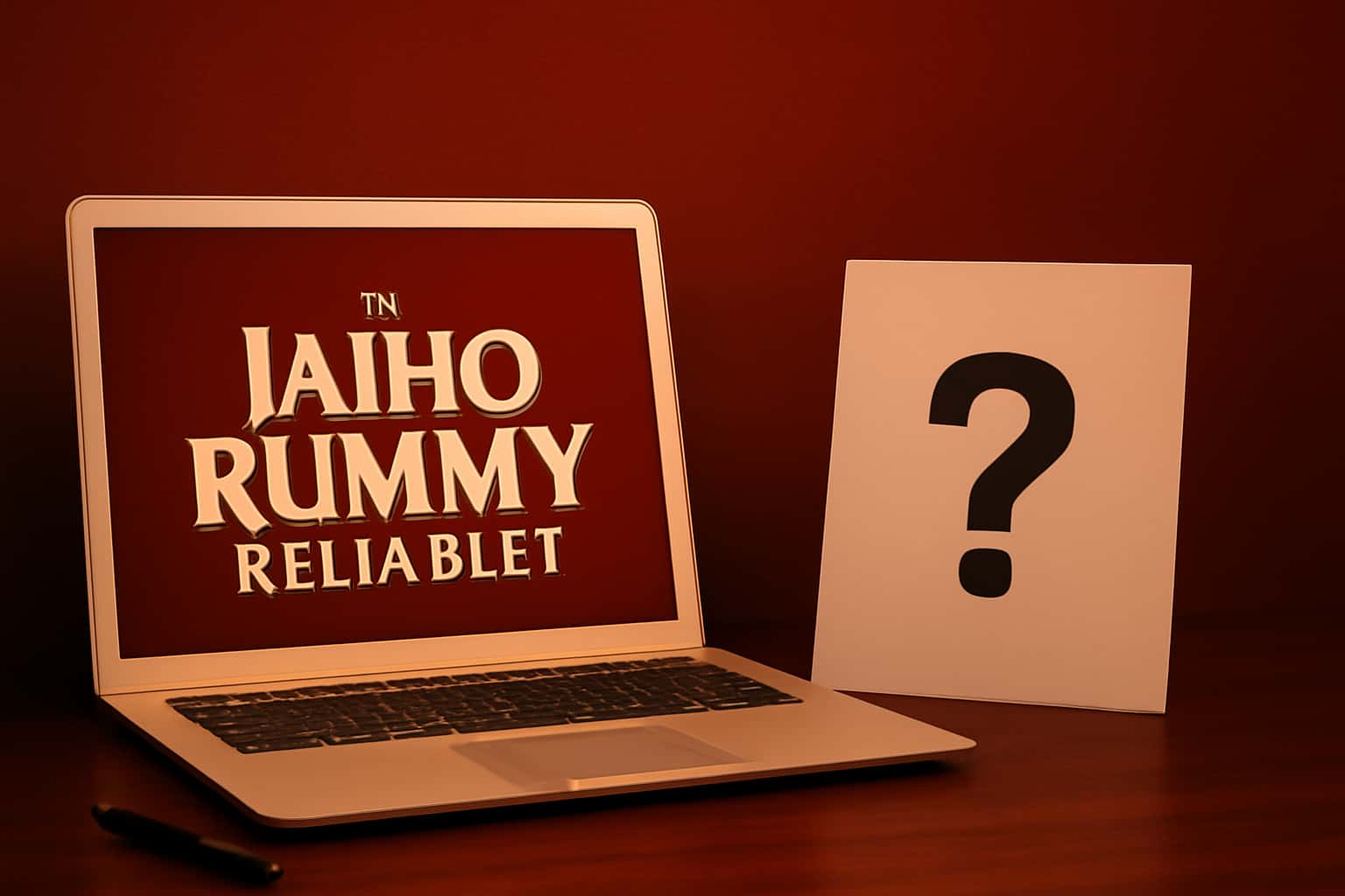 An informative visual representation regarding the reliability of Jaiho Rummy.