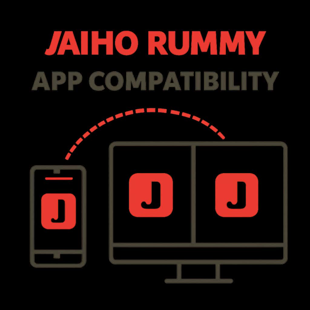 Illustration detailing Jaiho Rummy compatibility aspects.