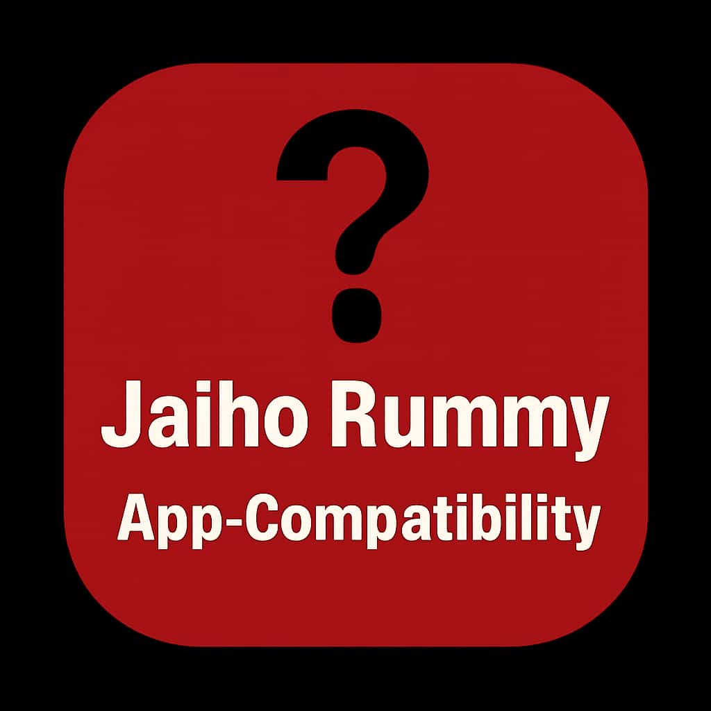 Badge representing Jaiho Rummy app compatibility.