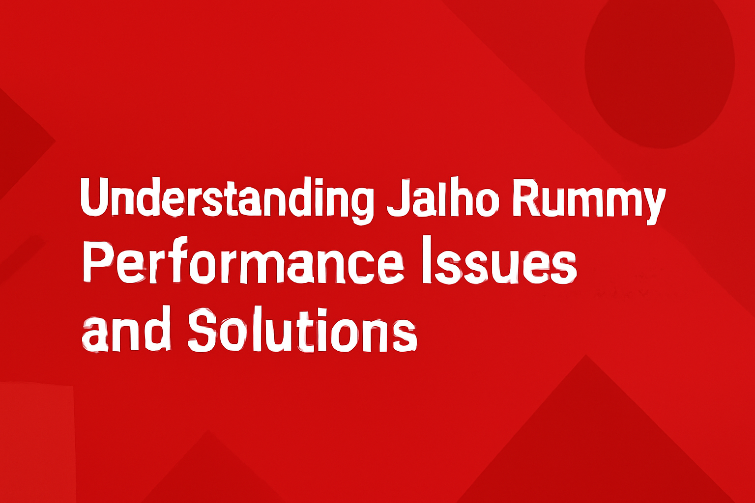 Informational scene depicting Jaiho Rummy installation guide.