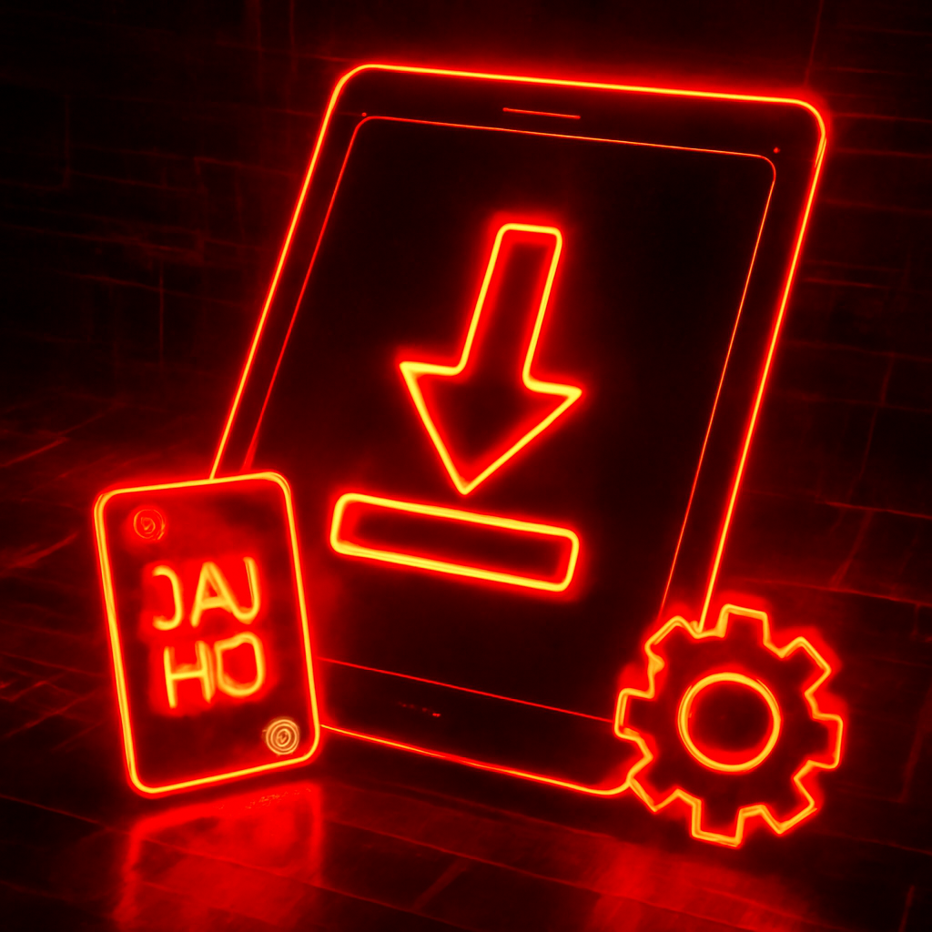 Illustration explaining how to check Jaiho Rummy updates.