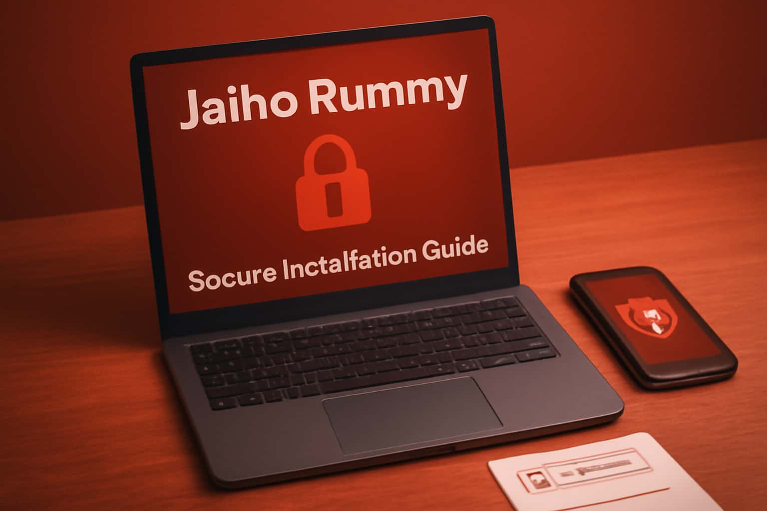 Informational graphic about Jaiho Rummy Secure Installation Guide
