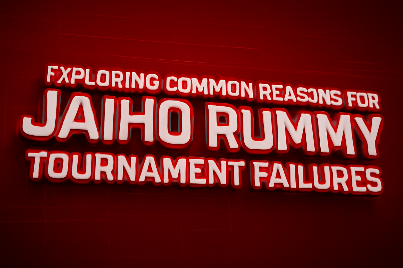 An informative graphic visualizing troubleshooting steps for logging into Jaiho Rummy.