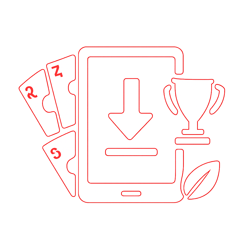 Diagram illustrating Jaiho Rummy iOS installation steps.