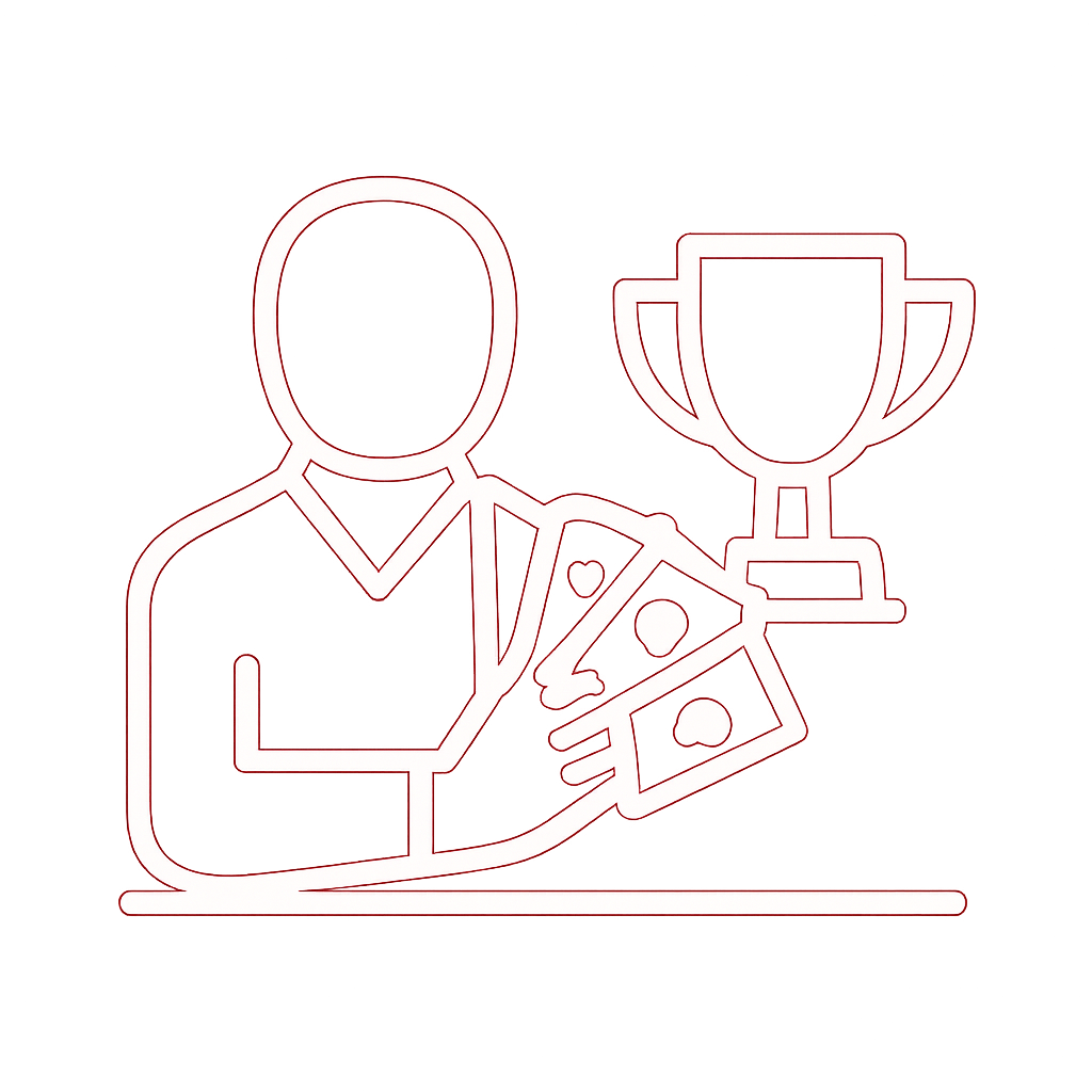 Minimal icon representing Jaiho Rummy iOS installation.