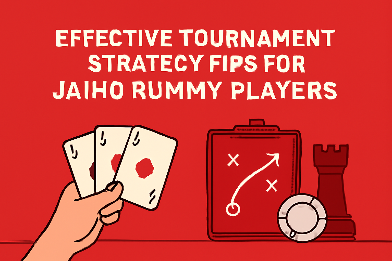 Informational scene depicting Jaiho Rummy installation guide.