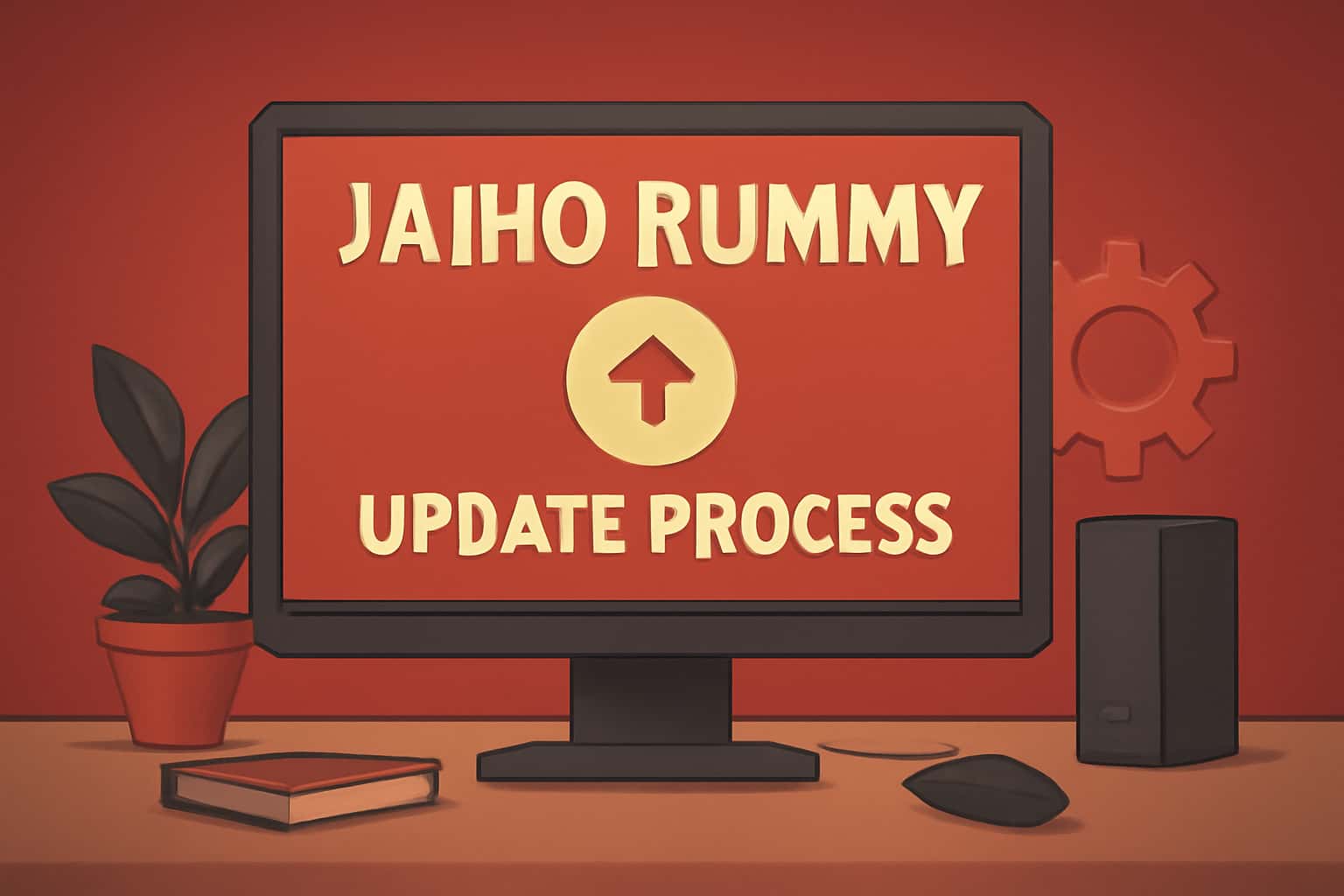 An informative visual representation of the Jaiho Rummy Update Process.