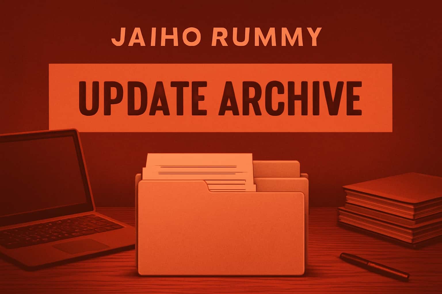 An informational graphic about Jaiho Rummy Update Archive.